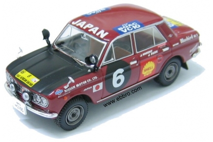 Nissan Bluebird - East African Safari Rally 1966 - Greenly
