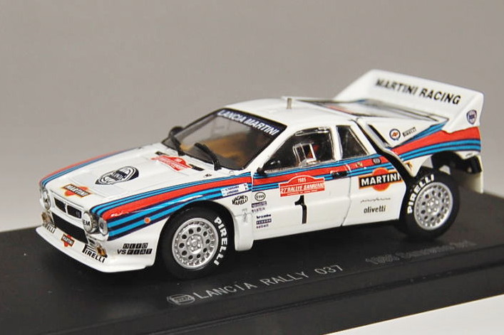 ミニカー LANCIA RALLY 037 1/43 KYOSHO Lancia 037 Rally Lancia Club Japan original Limited edition