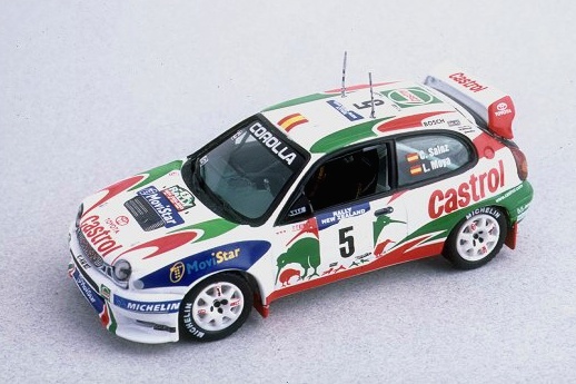 Toyota Corolla WRC - Rally New Zealand 1998 - Sainz - Moya