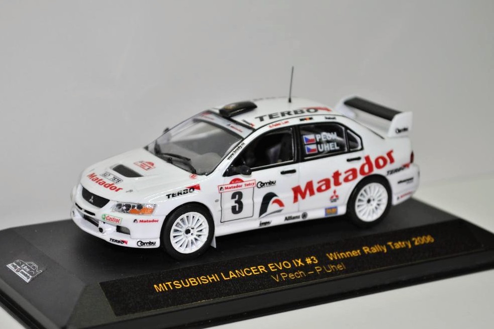 Mitsubishi Lancer Evo Ix Rallye Matador Tatry Puchov 06 Pech Jun Uhel