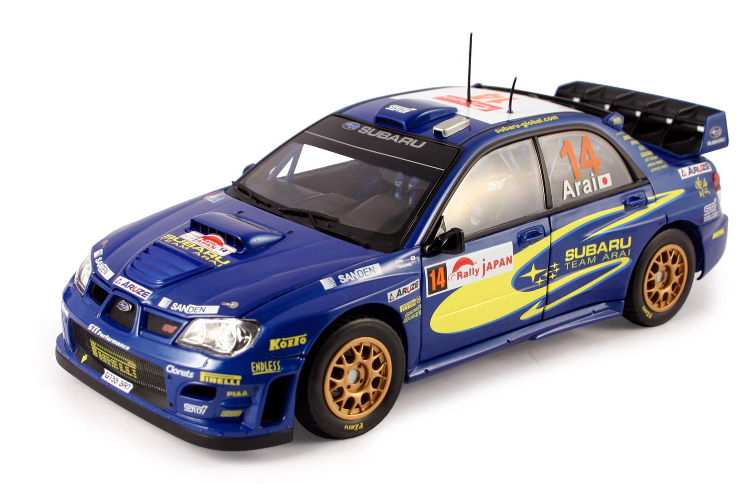 Subaru Impreza раллийная 2006