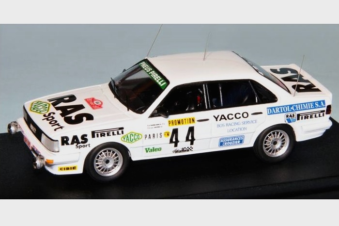 Audi 80 Quattro - Rallye Automobile de Monte-Carlo 1984 - Bos - Leuvrey - Scala43 K214
