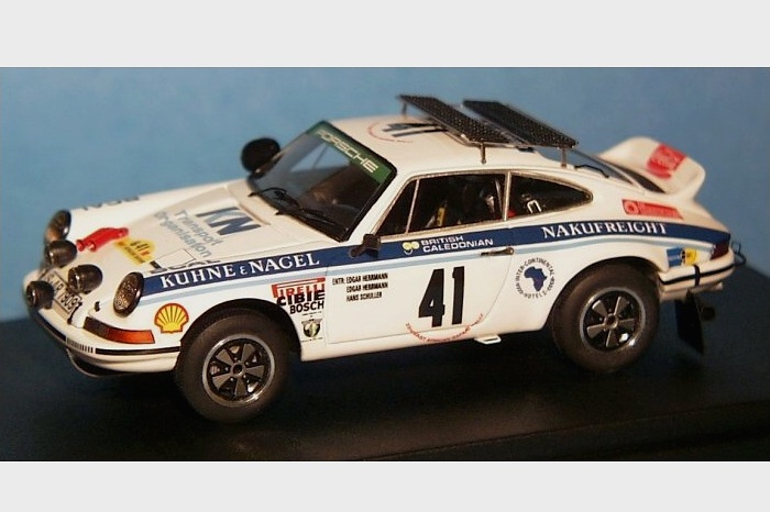 Porsche 911 Carrera RS - East African Safari Rally 1974 - Herrmann -  Schüller - Scala43 K205c