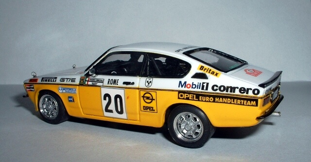 Die cast 1/43 Modellino Auto Opel Kadett GT-E Rally Monte Carlo 1978 F.Ormezzano