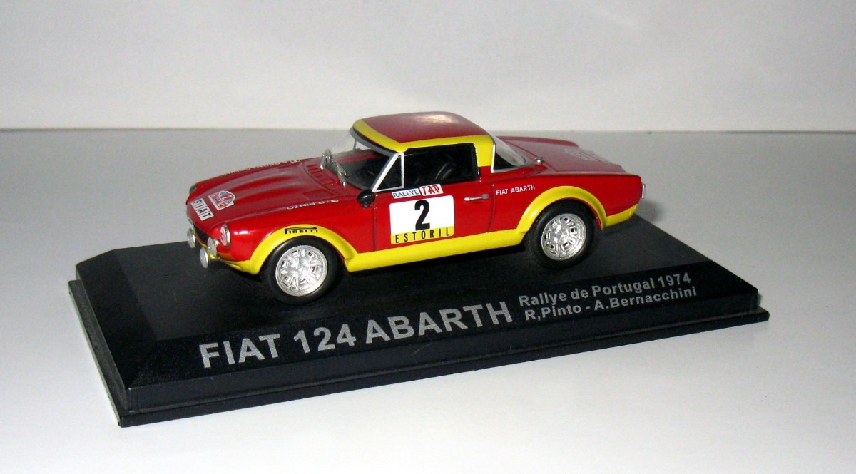 爆買い 124 Fiat Abarth Pinto - 1974 TAP Internacional Rali - Rallye ビテス