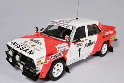 Datsun Violet GT No.1 Winner Rally Safari 1982 in 1:43 scale