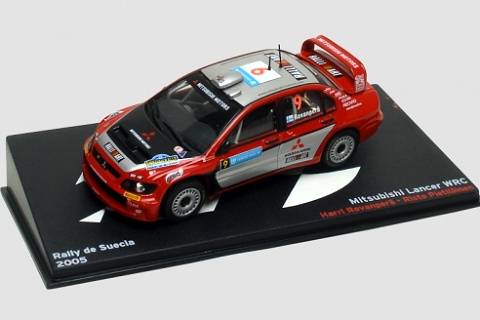 Amazon | ixo 三菱 ランサー WRC #9 Rally Sweden 2005 1/43