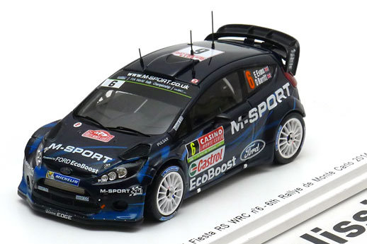 tomanek Monte Carlo 1:43 SCALA Prokop J 2011-2014 FORD FIESTA RS WRC No21 M 