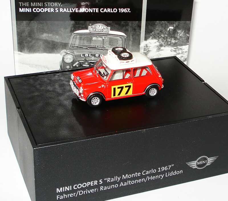 Mini Cooper S 1967 rallye monte carlo DP7T VOITURE 1/43 DEL PRADO