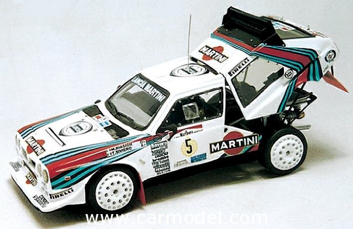 966 LANCIA DELTA S4 (#7) 1986 MONTE CARLO WINNER