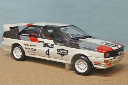 Audi Quattro - Int. Castrol Jänner Rallye 1981 - Wittmann
