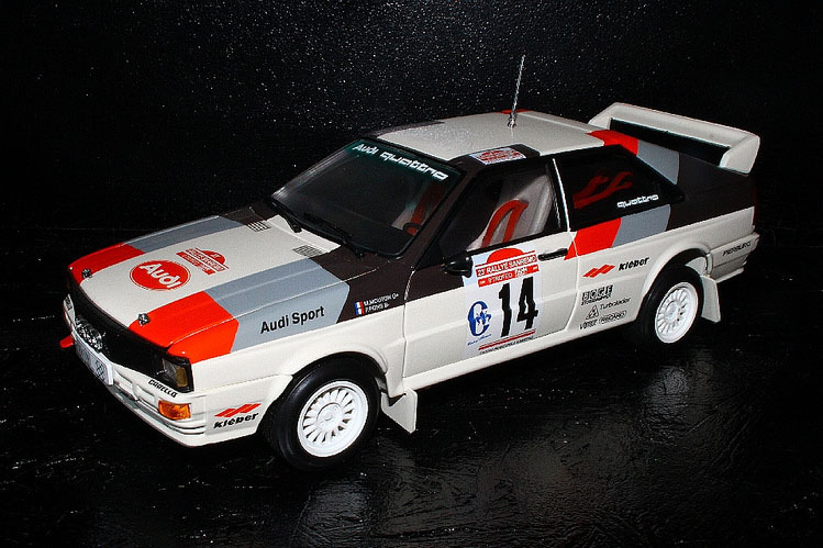 Audi Quattro - Rallye Sanremo 1981 - Mouton - Pons - Sun