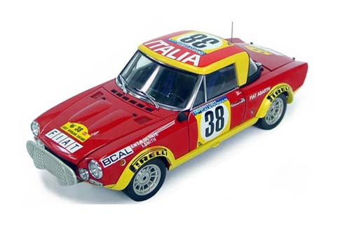 Sun Star Models 1:18 Fiat 124 Abarth #38 East African Safari