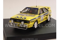 Audi Quattro A2 - Hong Kong Beijing Rally 1985 - Mikkola - Hertz 