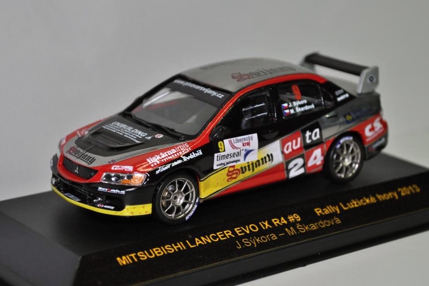 Mitsubishi Lancer Evo Ix Thermica Rally Luzicke Hory 12 Sykora Slehoferova Skardova