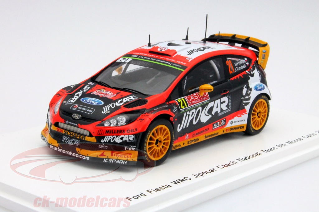 Ford Fiesta Rs Wrc Rallye Automobile De Monte Carlo 15 Prokop Tomanek Spark S4516