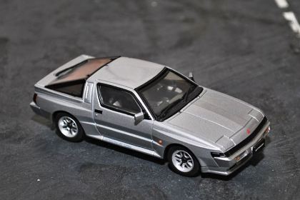 ミニカー Mitsubishi Starion GSR-VR 1/43 DISM Kyosho 1:43 Mitsubishi Starion 2600 GSR-VR serbia black