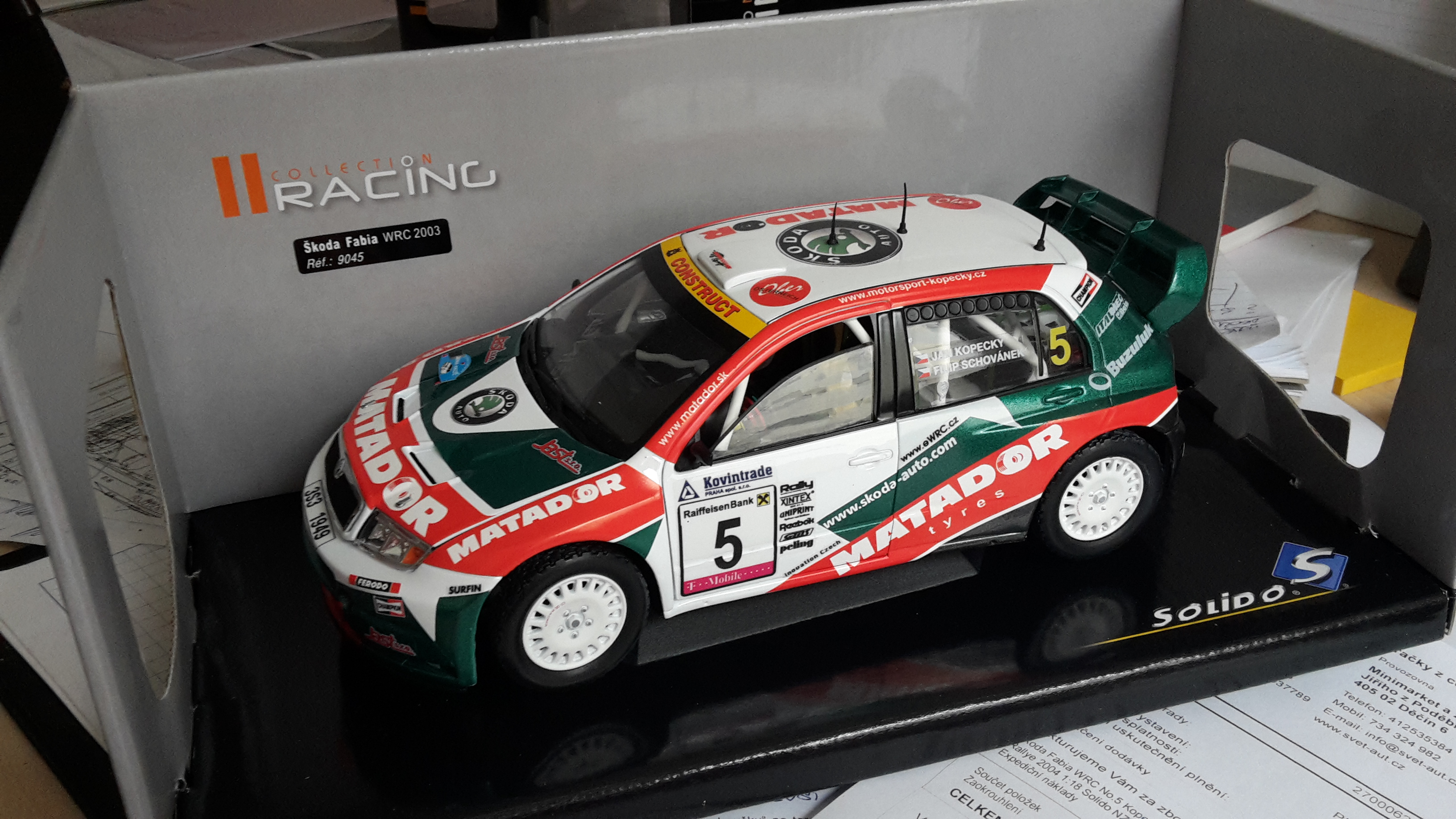 Skoda Fabia Wrc Int Iq Janner Rallye 2004 Kopecky Schovanek