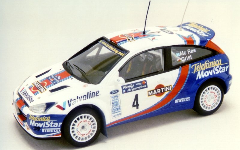 Ford Focus WRC '01 - Rally Argentina 2001 - McRae - Grist