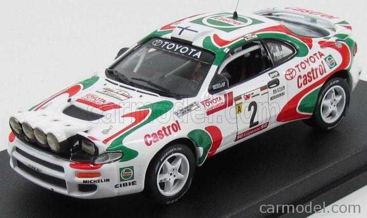 Trofeu Trofeu 1/43 Toyota Celica RAC rallye 1994 networkQ rally Kankkunen grist 