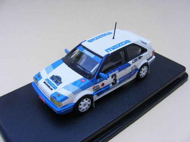  Mazda 323 4WD - Rally Sueco Internacional 1987 - Salonen - Harjanne - Modelos Reales