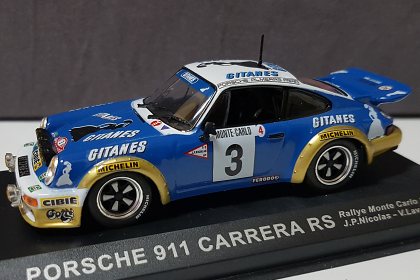 Porsche 911 Carrera RS Rallye Monte Carlo 1978 Santucci 1:43 Spark 6641 NUOVO 