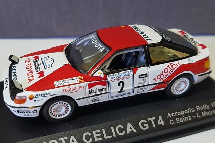 Carlos Sainz Toyota celica GT4 1991 Rally de Portugal IXO altaya 1/43 