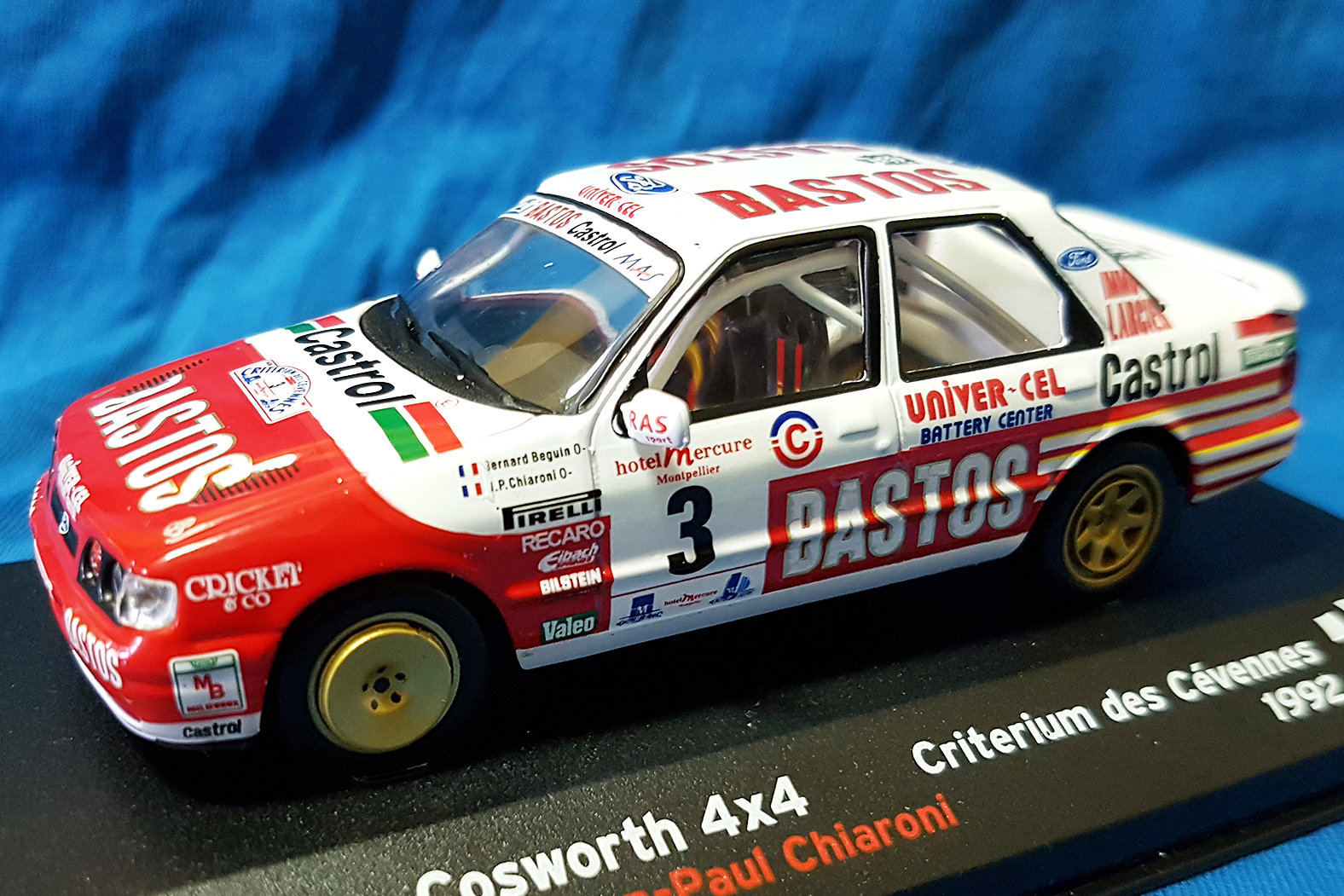 1:43  Ford Sierra Cosworth 4x4  Beguin  Rallye des Cevennes 1992 
