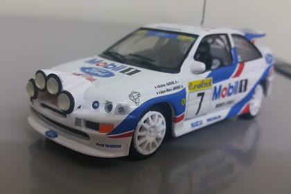 DECALS 1/43 FORD ESCORT COSW AURIOL RALLY MONTECARLO 1997