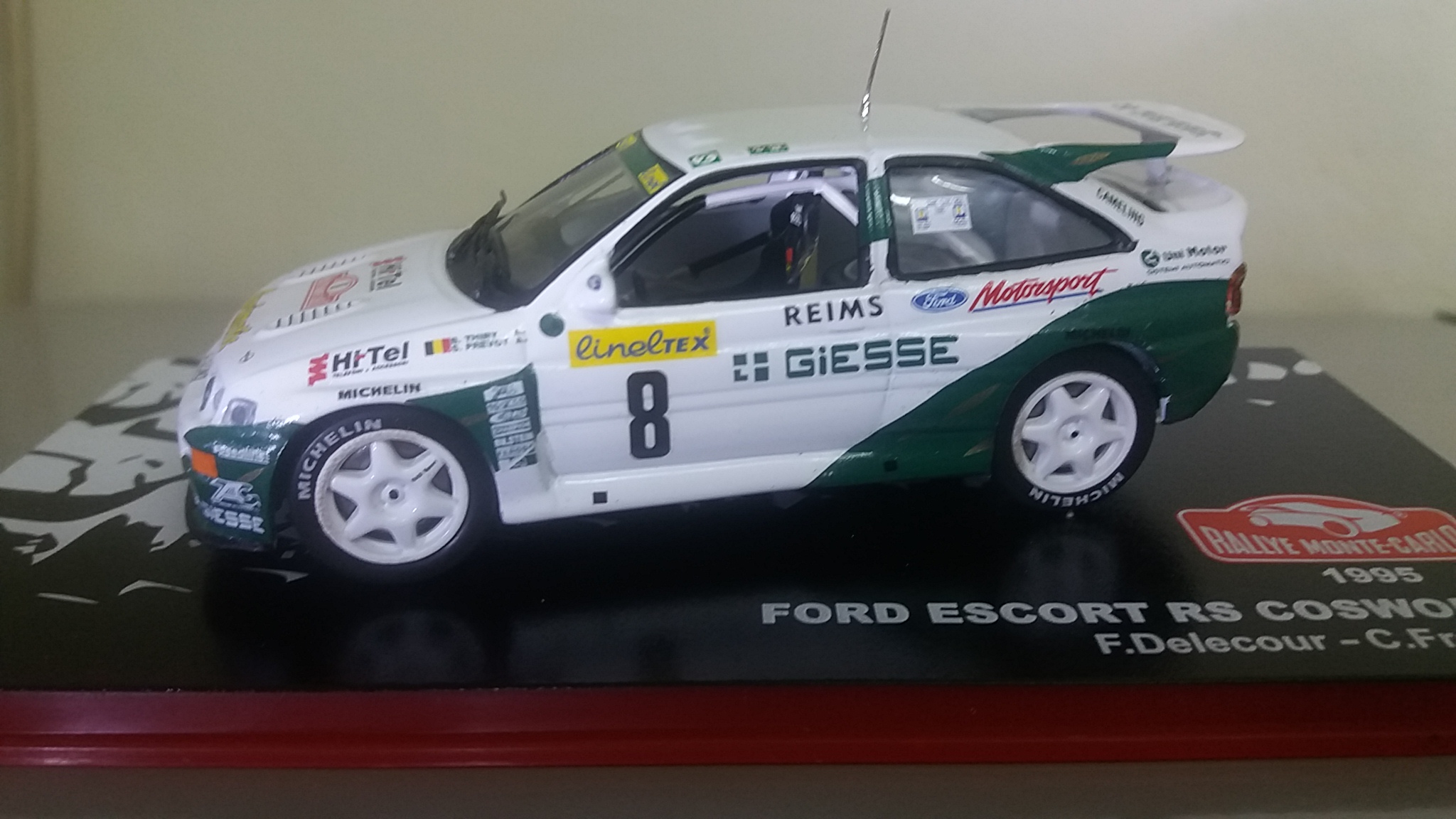 MINICHAMPS FORD ESCORT COSWORTH DTT 1994 TEAM WOLF RACING H DREXLER #4 1.43 