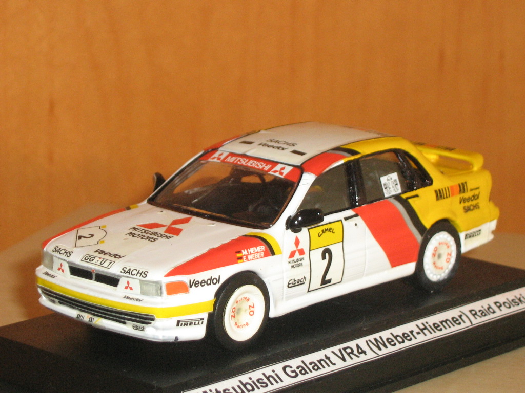Mitsubishi Galant Vr 4 Rajd Polski 1992 Weber Hiemer