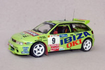 MODELO SEAT IBIZA KIT CAR NETWORK Q RACE RALLY UK 1996. ALTAYA COCHE 1/43 