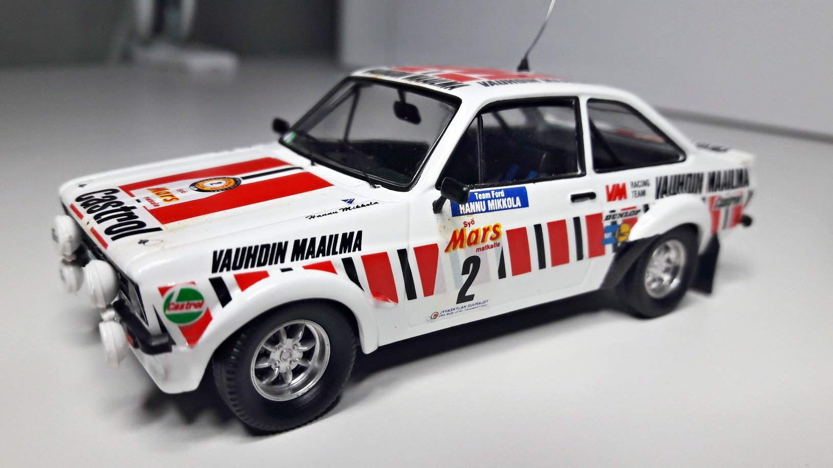 1:43 FORD ESCORT MK II-Hannu Mikkola-rac rallye 1979-trofeu 1008 