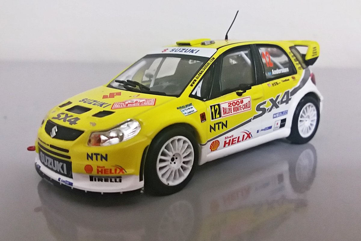 Suzuki sx4 Rally car
