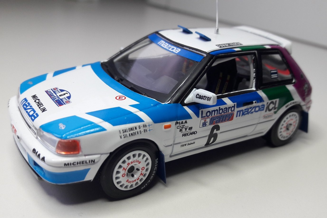 Mazda 323 GTX - Lombard RAC Rally 1990 - Salonen - Silander -
