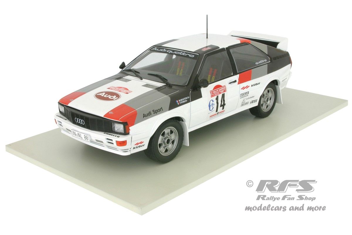 Audi Quattro - Rallye Sanremo 1981 - Mouton - Pons - Altaya