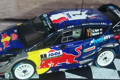 Spark 1:43 Ford Fiesta WRC #1 Winner Rallye Monte Carlo 2017